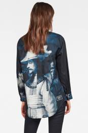 G-STAR Shirt - Parota bf shirt wmn l\s dark blue