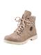 RIEKER Stiefelette ecru / beige / braun