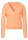Street One Damen Ripp-Cardigan mit Kapuze in Orange