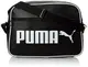 PUMA Unisex – Erwachsene Campus Reporter Retro umhängetasche, Black, OSFA