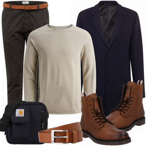 Rot Stiefel Jack & Jones kombinieren
