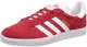 adidas Herren Gazelle Gymnastikschuhe, Rot (Scarlet/FTWR White/Gold Met.), 44 EU