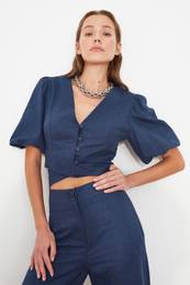 enski top Belted