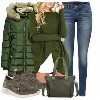 Ultra Flex Outfit mit Grau Skechers "Cooles Herbst Outfit"