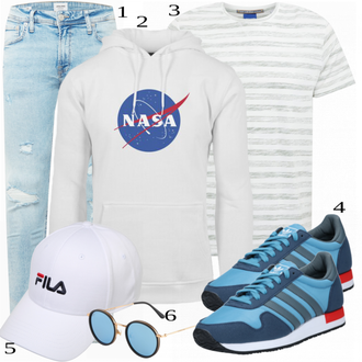 outfit mit Siva Plašč Mister Tee "Priložnostna oblačila"