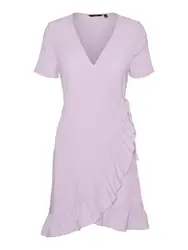 VERO MODA Kleid ''''Haya'''' pastelllila