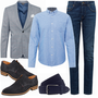 Blau Schuhe kombinieren image