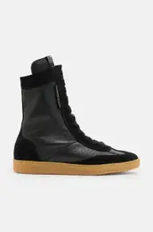 Usnjeni glenarji Louise High Top enski, rna barva, W070FB