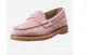 Rosa Schuhe aus Veloursleder für Damen