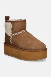 Sneke iz semia Stinger Knit Flatform rjava barva, W13143.CHES