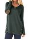 FeelinGirl Damen Blusenbody Bluse, Einfarbig Gr. (34 DE/36 DE) Small, grün