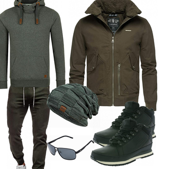 Outfit mit Blau Navahoo "Alltagsoutfit"