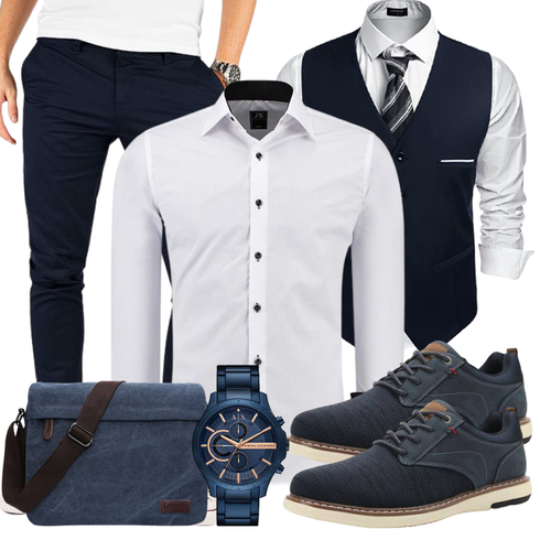 Weiß Accessoire J'S FASHION kombinieren