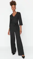 Trendyol Vrouwen Korte mouw V-hals Jumpsuit