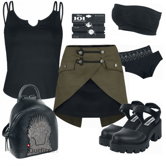 Outfit mit Blau Rucksack Game of Thrones "Cooles Outfit"