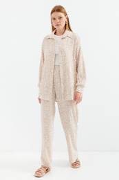 5858 Knitted Double Suite - High Beige