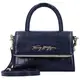 TOMMY HILFIGER Handtasche navy / gold