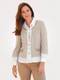 2-in1-Bluse justWhite beige/wei