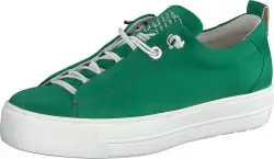 Paul Green Sneaker grün / weiß