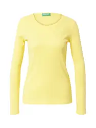UNITED COLORS OF BENETTON Shirt hellgelb