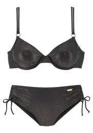 Bikiny zlatá / černá