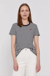 T-shirt enski, rna barva