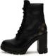 Guess Xennia Dames Laarzen met Plateau - Zwart - Maat 38
