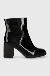 Glenarji MID BLOCK HEEL BOOT NAPLAK WN enski, rna barva, YW0YW01258