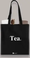 Shokran Tote Bag  Professional Book Collector - Ecru Katoenen Tas