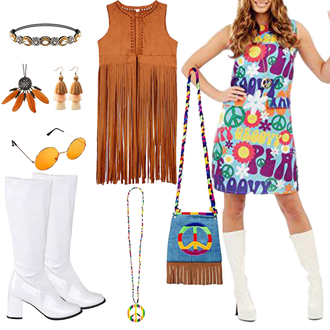 Party Outfits Esthetische mit Weiß Lammfell Stiefel/Spitzer Stiefel/Vintage Stiefel/Klassischer Stiefel/Weitschaftstiefel/Langer Stiefel/Kniehoher Stiefel/High Heels Stiefel Boland "Super modisches 70er Jahre Mode Outfit"Look: Lack, Retro, Coole, Esthetische, Classic, Schick, Unisex, Duckfeet, Edel, 80er
