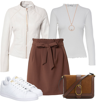 Outfit mit Blau Etui/Uhrenbox/Uhren Geschenkset Swarovski "Cooles Alltagsoutfit"