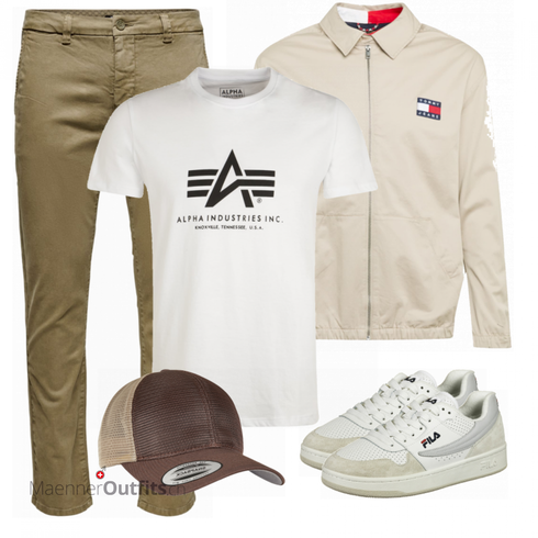 Grau SommerJacke Tommy Jeans kombinieren
