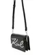 Karl Lagerfeld Umhngetasche schwarz / silber