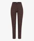 Bordeauxfarbene High Waist Jeans image