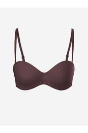 Lcwk Underwire Padded Flat Strapless Bra