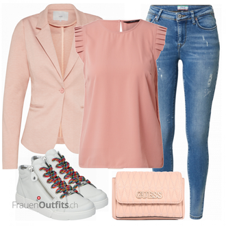 Outfit mit Grau Sneaker Ara "Toller Look für den Frühling"