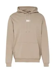 AllSaints Sweatshirt ''''REFRACT'''' taupe / weiß