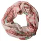MANUMAR Loop-Schal für Damen   Hals-Tuch in Beige mit Papagei Motiv als perfektes Herbst Winter Accessoire   Schlauchschal   Damen-Schal   Rundschal   Geschenkidee für Frauen und Mädchen