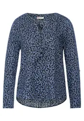 STREET ONE Bluse ''''Bamika'''' nachtblau / hellblau