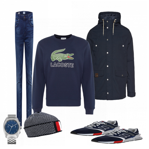 Grau Accessoire Adidas kombinieren