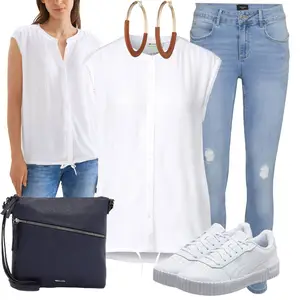 Sommer Look für modische Frauen 