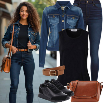 Tenues d'Automne Ronde avec Noir Haut de Fête/Débardeur/Chemise et Haut/Chemise sans Manches/Graphique T-Shirt Liu Jo, Noir Chaussure à Roulette/Chaussure de Marche/Baskets d'été/Baskets à Plateforme/Basket Fine/Baskets Avec Motif Perforé/Chaussure de Skate/Basket Basse ON "Parfait pour les loisirs"