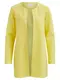 VILA Strickjacke gelb
