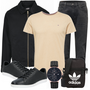 Kleidung Blau Tommy Jeans T-Shirts kombinieren image