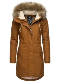 Zimní parka 'Tawny' béžová / hnědá