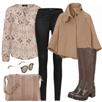 Outfit mit Rot Stiefel Bullboxer "Aurelia"