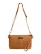 rosemunde Clutch hellbraun
