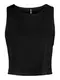 PIECES Top 'Kylie' schwarz