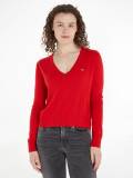 Rote Tommy Jeans Pullover image