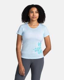 Women's technical T-shirt GAROVE-W Light blue